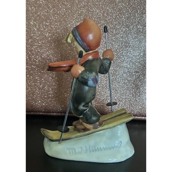 Goebel Hummel 1972 #59 Ski HeilTMK #5 Metal Skis Repaired - Picture 5 of 7
